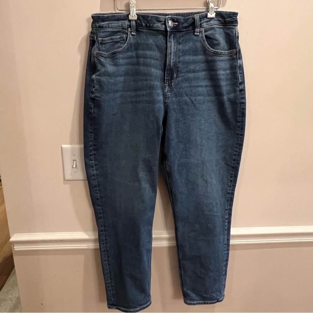 American Eagle Size 14 Stretch Mom Jeans
